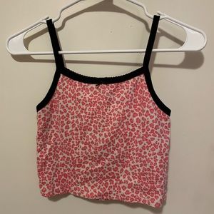 Beandy Melville Cheetah Print Tank Top